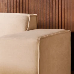 Hoekbank Lara Beige Links - Giga Meubel