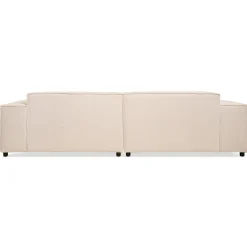 Hoekbank Lara Beige Rechts - Giga Meubel
