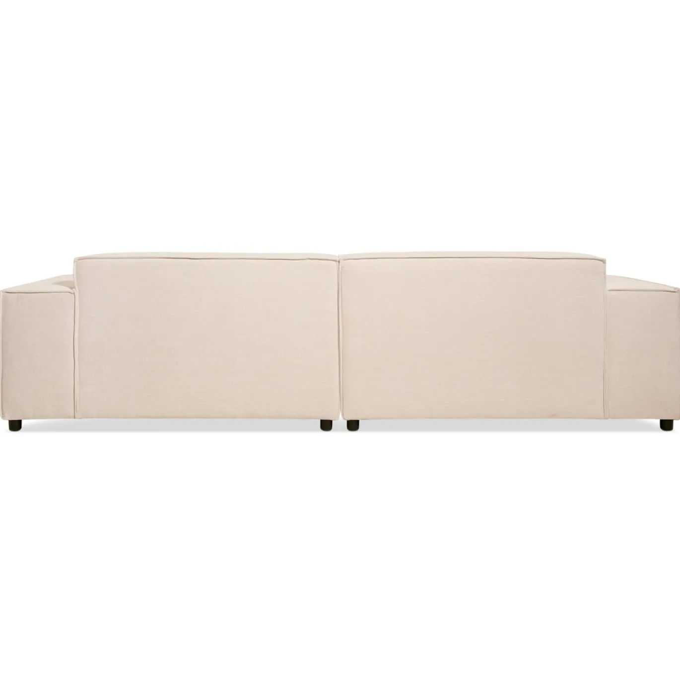 Hoekbank Lara Beige Rechts - Giga Meubel