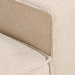 Hoekbank Lara Beige Rechts - Giga Meubel