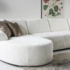 Hoekbank Ovie Panda Deluxe Ivoor