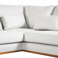 Hoekbank 3-Zits Melva Japandi Beige Rechts - Giga Meubel