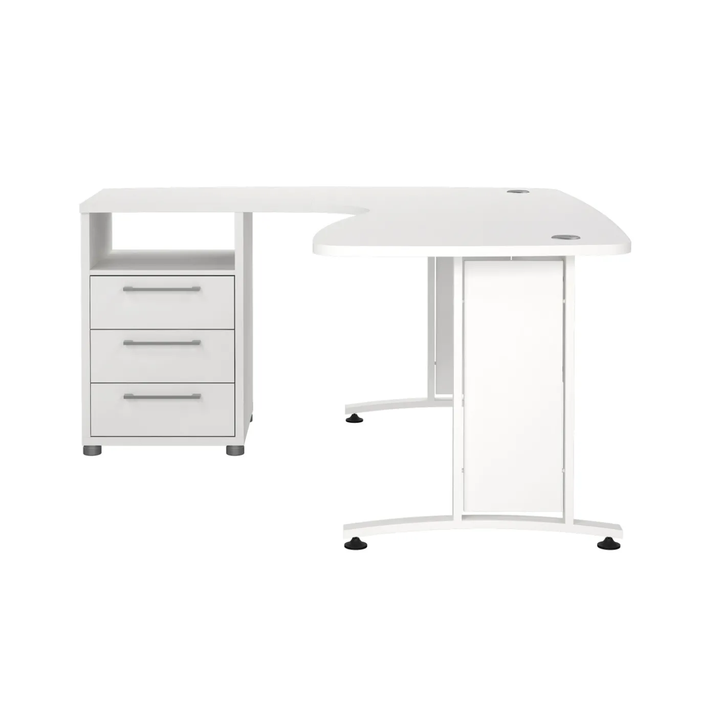 Hoekbureau Prima Wit - Giga Living