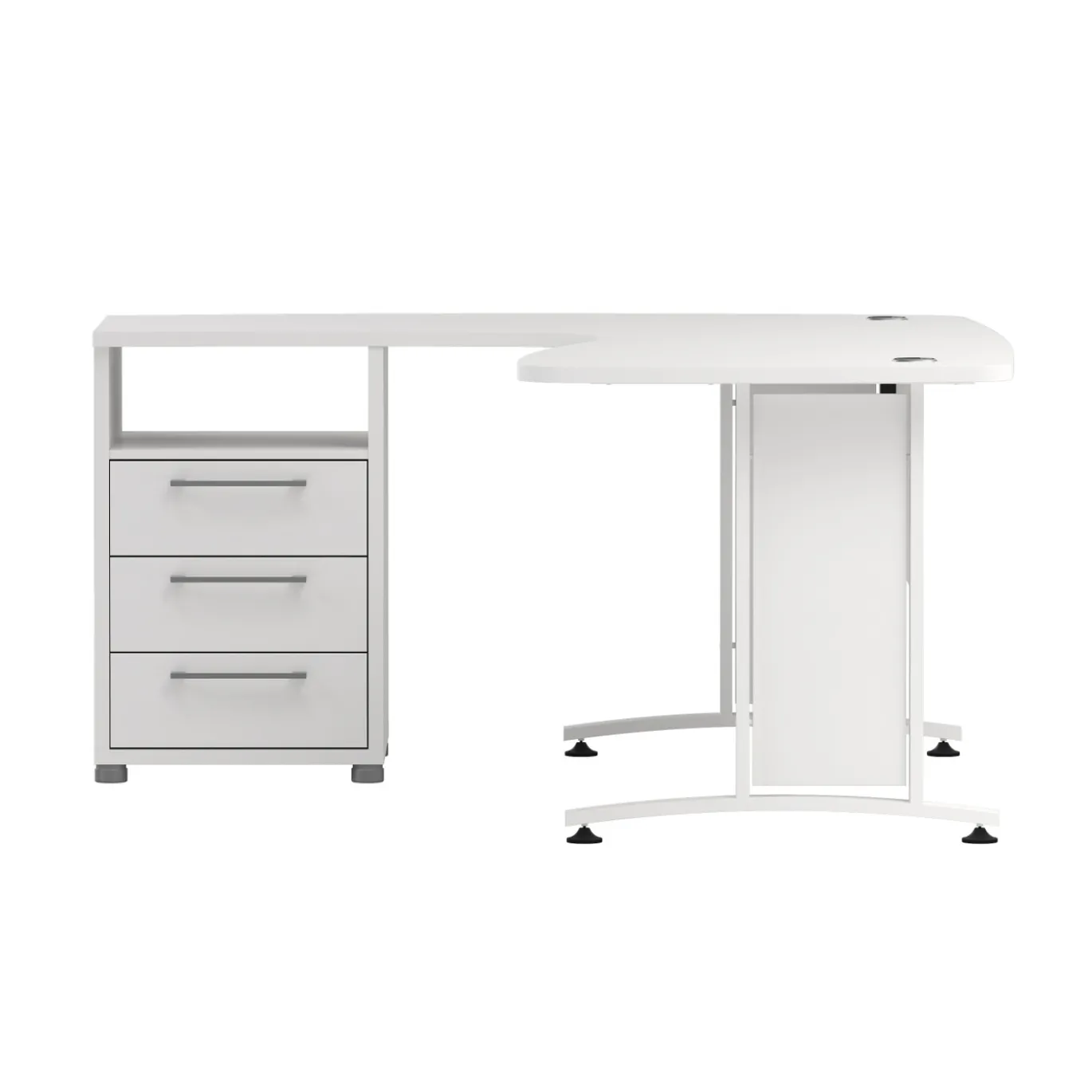 Hoekbureau Prima Wit - Giga Living