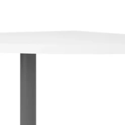 Hoekbureau Prima 80x80cm Wit/Grijs - Giga Living