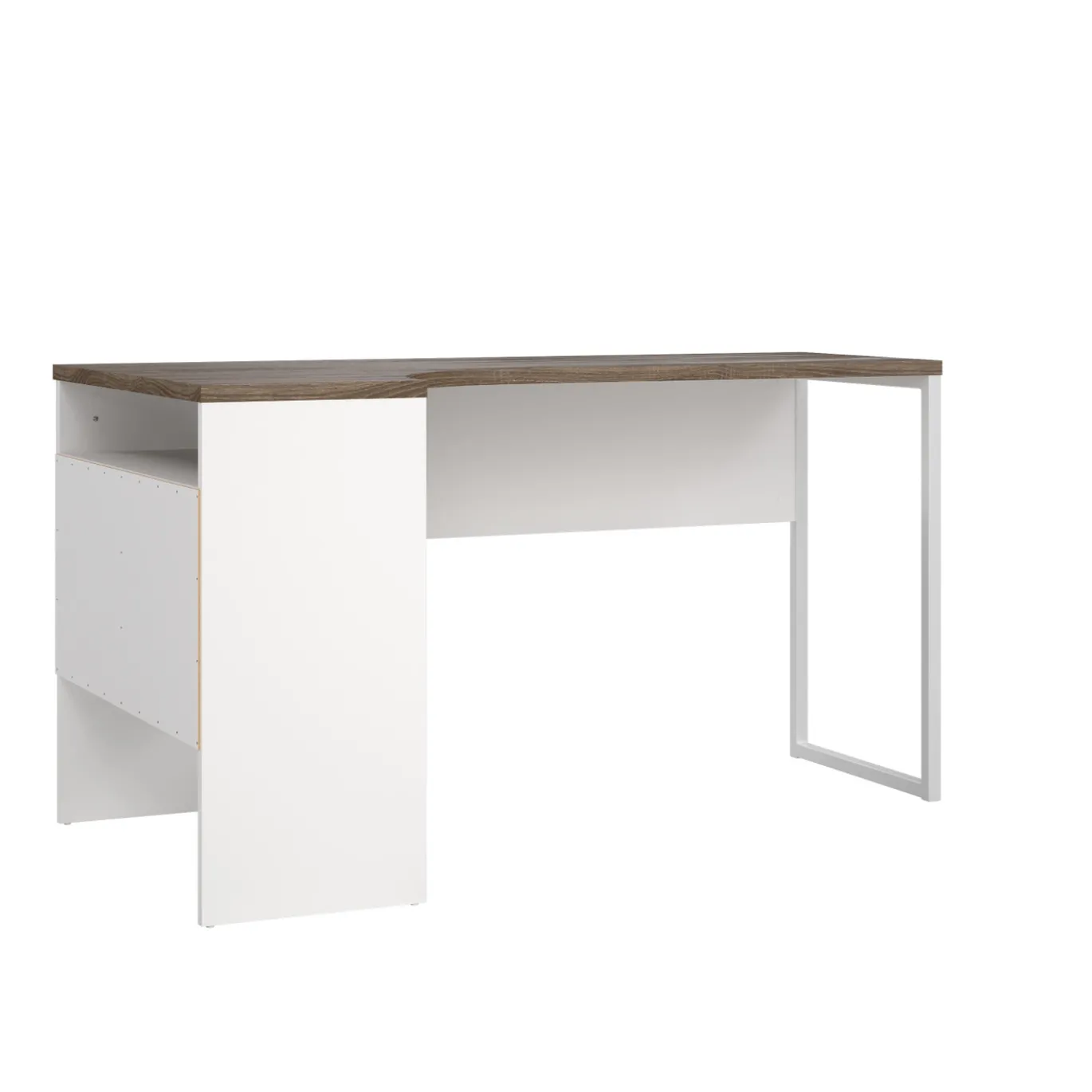 Hoek-kantoorbureau Function Plus Wit Truffel - Giga Living