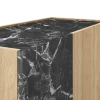 Hoge Kast Dione 2d Naturel/marmer Lotus - Giga Meubel