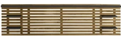 Hoofdbord 240 Nidra Wax-ir/zwart - Giga Meubel