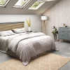 Hoofdbord 135/140 Pisco Khaki Groen/wit Wax - Giga Meubel