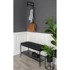 House Nordic Bankje Vita Zwart