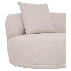 House Nordic Bank Kingston Polyester Naturel Rechts