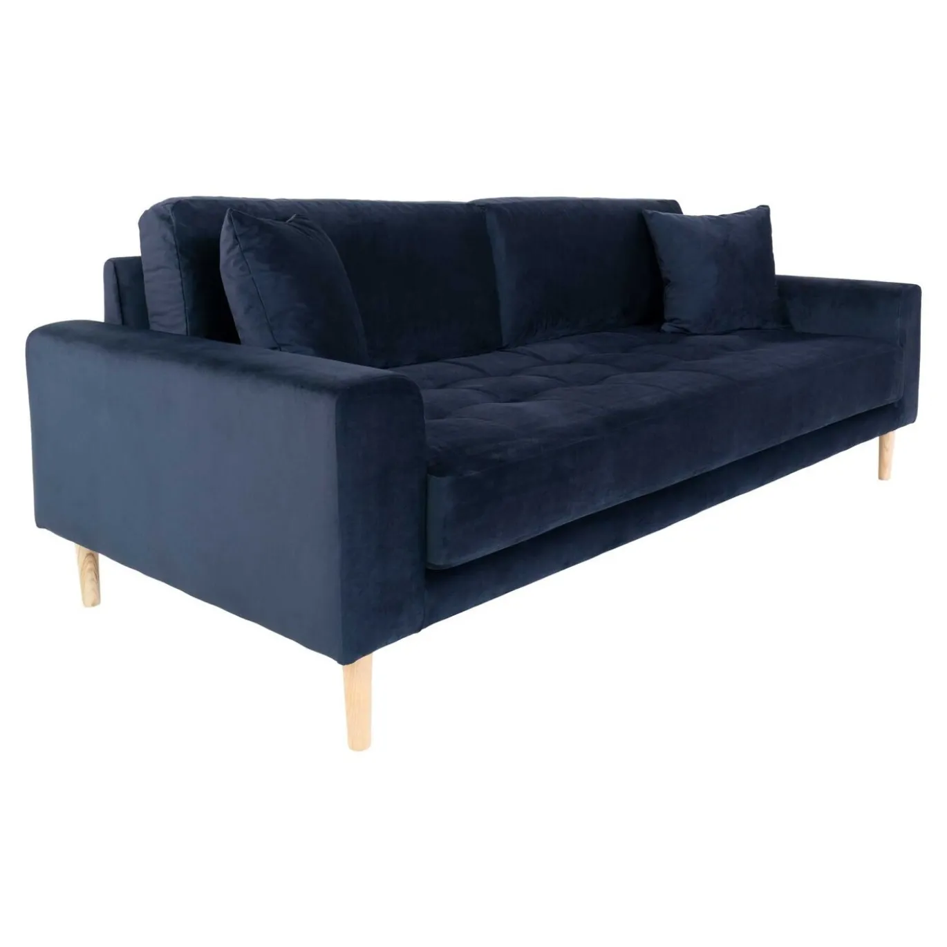 House Nordic Bank Lido 3 Zits Velvet Donkerblauw