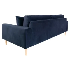 House Nordic Bank Lido 3 Zits Velvet Donkerblauw