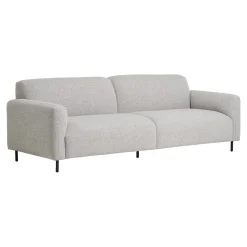 House Nordic Bank Salvador 3-Zits Bouclé Lichtgrijs