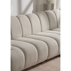 House Nordic Bank Taza 3,5-Zits Modulair met Poef Zand Rechts