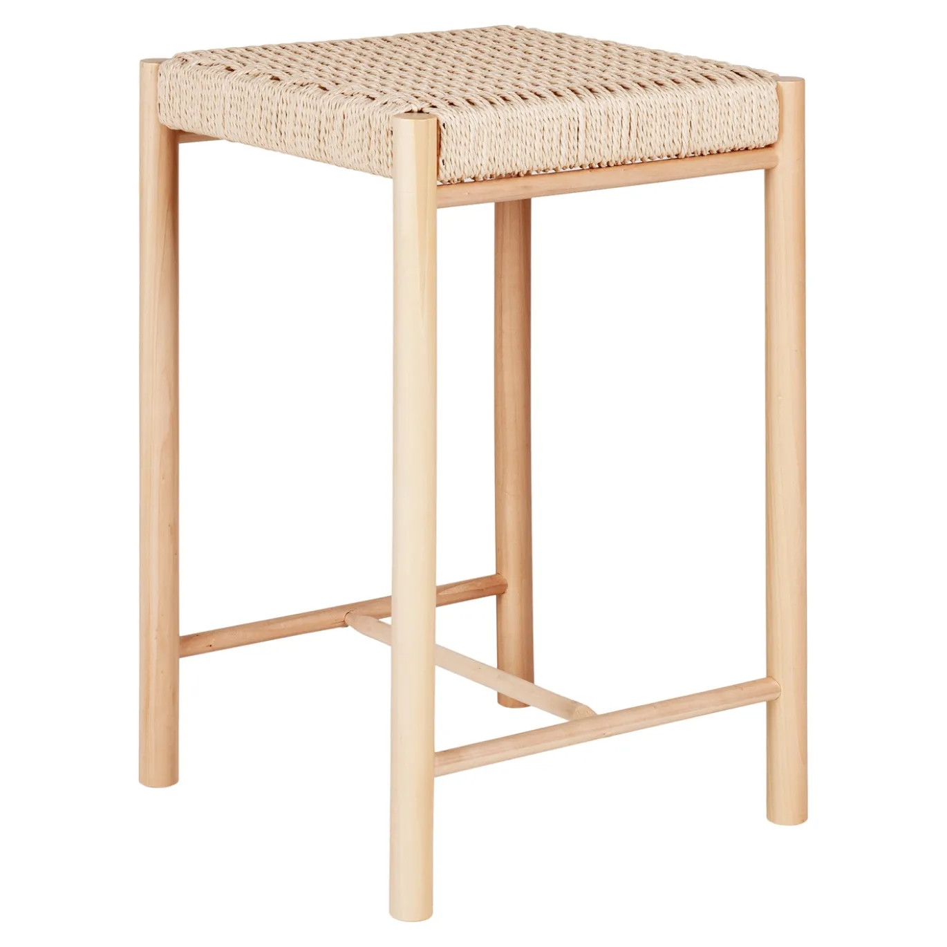 House Nordic Barstoel Abano Populier Naturel Wicker