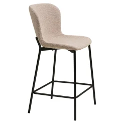 House Nordic Barstoel Maceda Bouclé Beige
