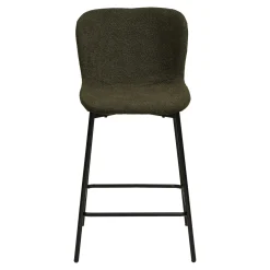 House Nordic Barstoel Maceda Bouclé Groen