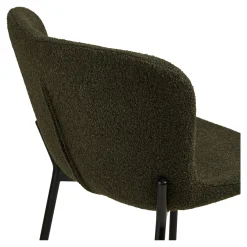House Nordic Barstoel Maceda Bouclé Groen