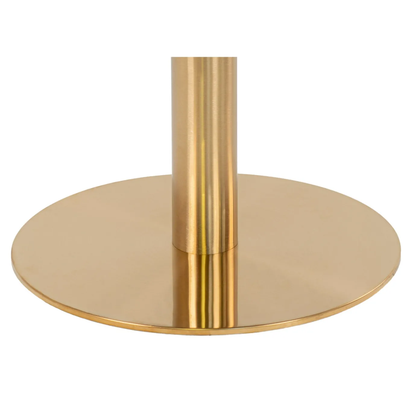 House Nordic Bartafel Bolzano Marmerlook Wit/Goud Ø70cm