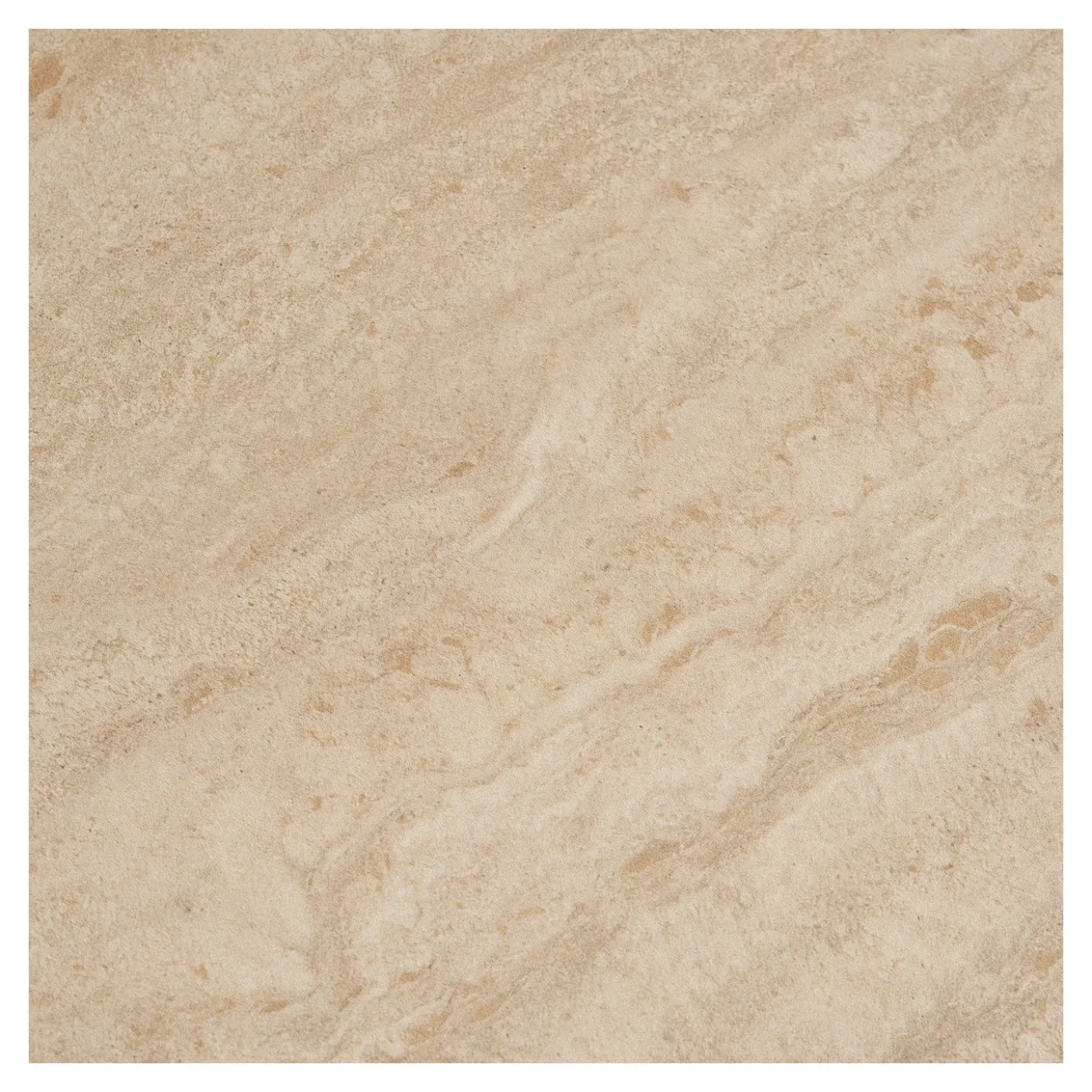 House Nordic Bijzettafel Annecy Keramisch/Travertin Zand ø50cm