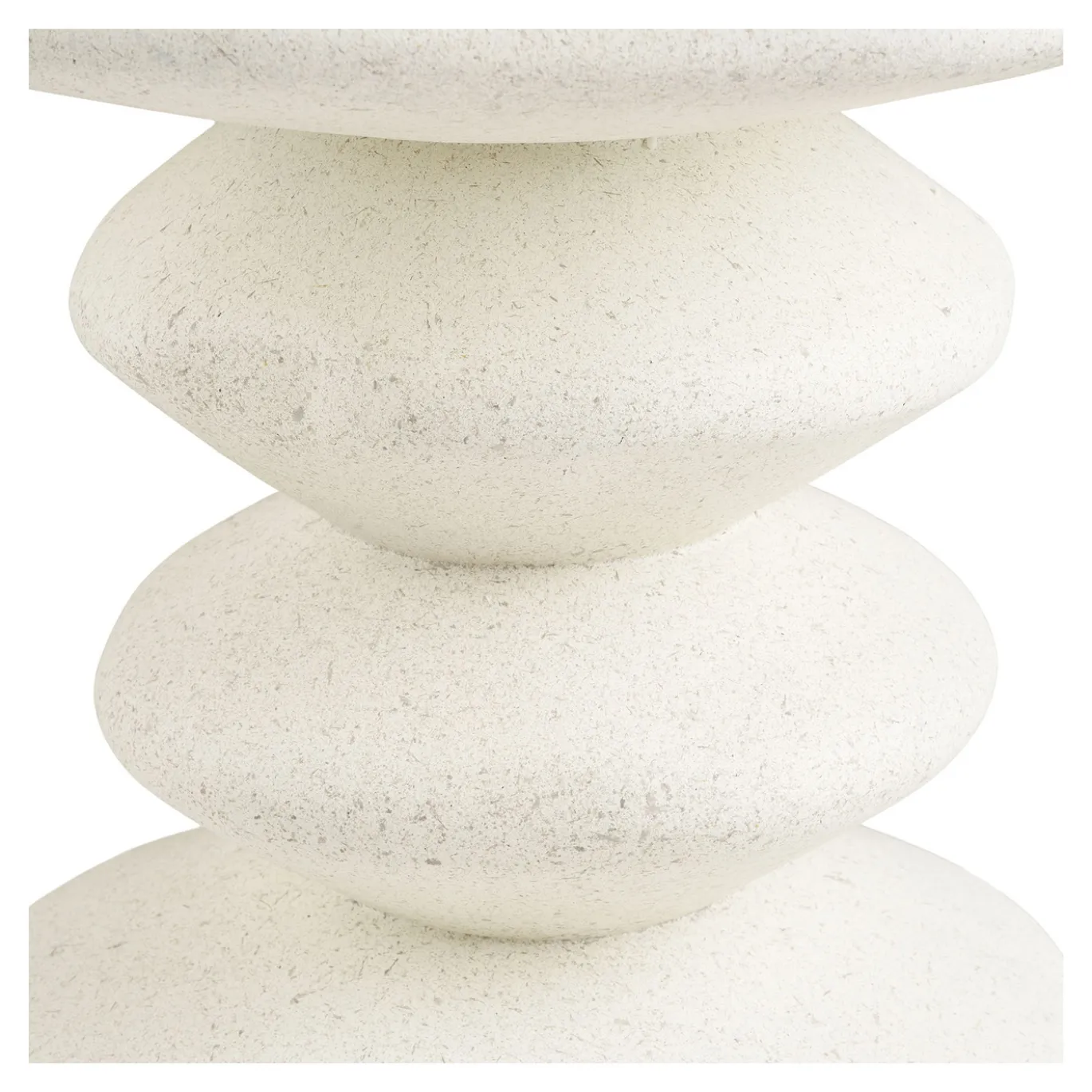 House Nordic Bijzettafel Blackburn Fiberclay Wit