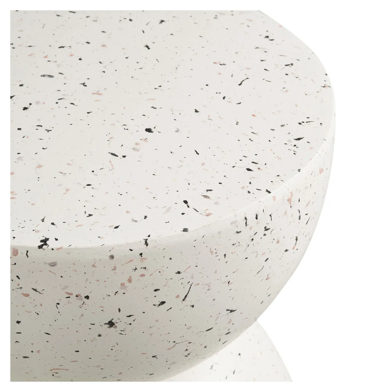 House Nordic Bijzettafel Bonita Fiberclay Terrazzo ø40cm
