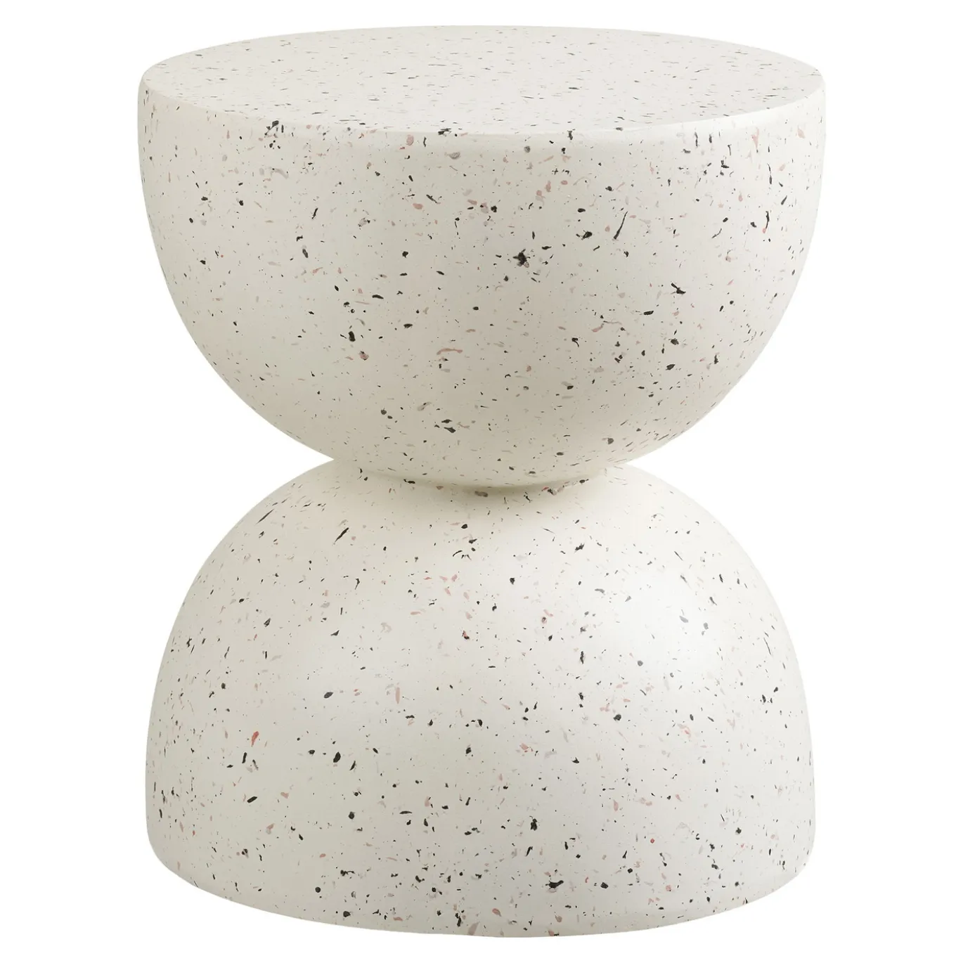 House Nordic Bijzettafel Bonita Fiberclay Terrazzo ø40cm