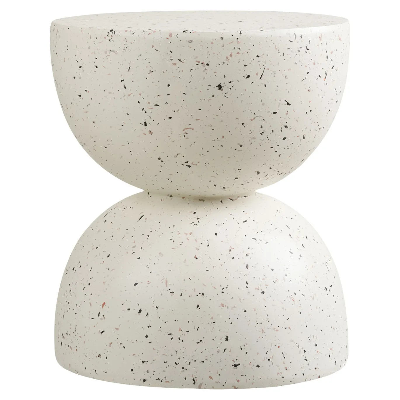 House Nordic Bijzettafel Bonita Fiberclay Terrazzo ø40cm