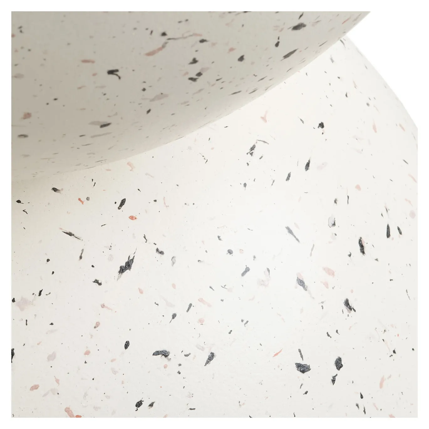 House Nordic Bijzettafel Bonita Fiberclay Terrazzo ø40cm