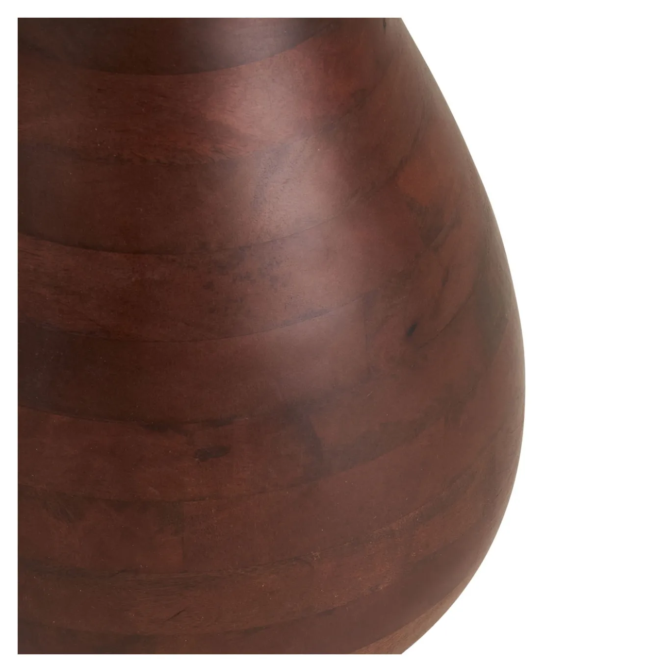 House Nordic Bijzettafel Heide Donkerbruin/Wit ø40cm