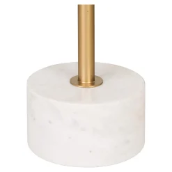 House Nordic Bijzettafel Lecco Koper/Marmer Ø51x52cm