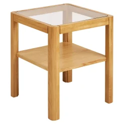 House Nordic Bijzettafel Lourmarin Eikenfineer Naturel 40cm
