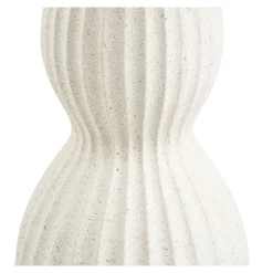 House Nordic Bijzettafel Newtown Fiberclay Wit ø40cm
