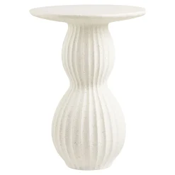 House Nordic Bijzettafel Newtown Fiberclay Wit ø40cm