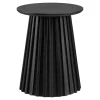 House Nordic Bijzettafel Osaka Zwart Ø40cm