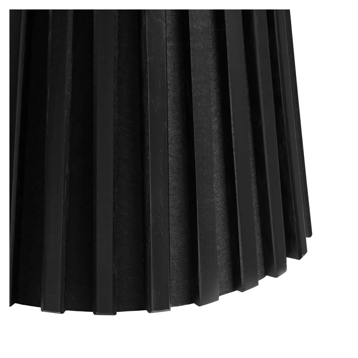 House Nordic Bijzettafel Osaka Zwart Ø40cm
