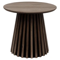 House Nordic Bijzettafel Osaka Eikenfineer Smoked ø50cm