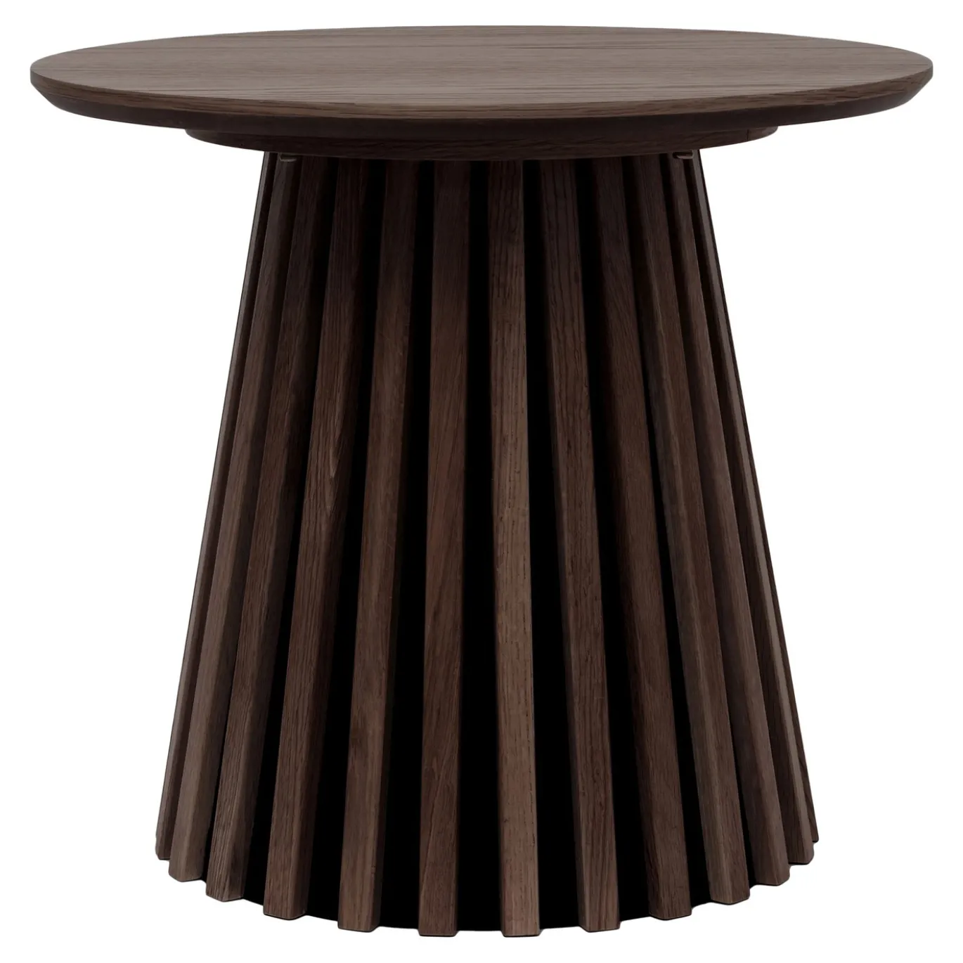 House Nordic Bijzettafel Osaka Eikenfineer Smoked ø50cm