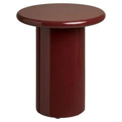 House Nordic Bijzettafel Otago Bordeaux ø45cm