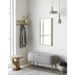 House Nordic Bijzettafel Palena Naturel ø40x45cm