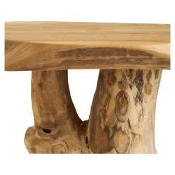 House Nordic Bijzettafel Palena Naturel ø40x45cm