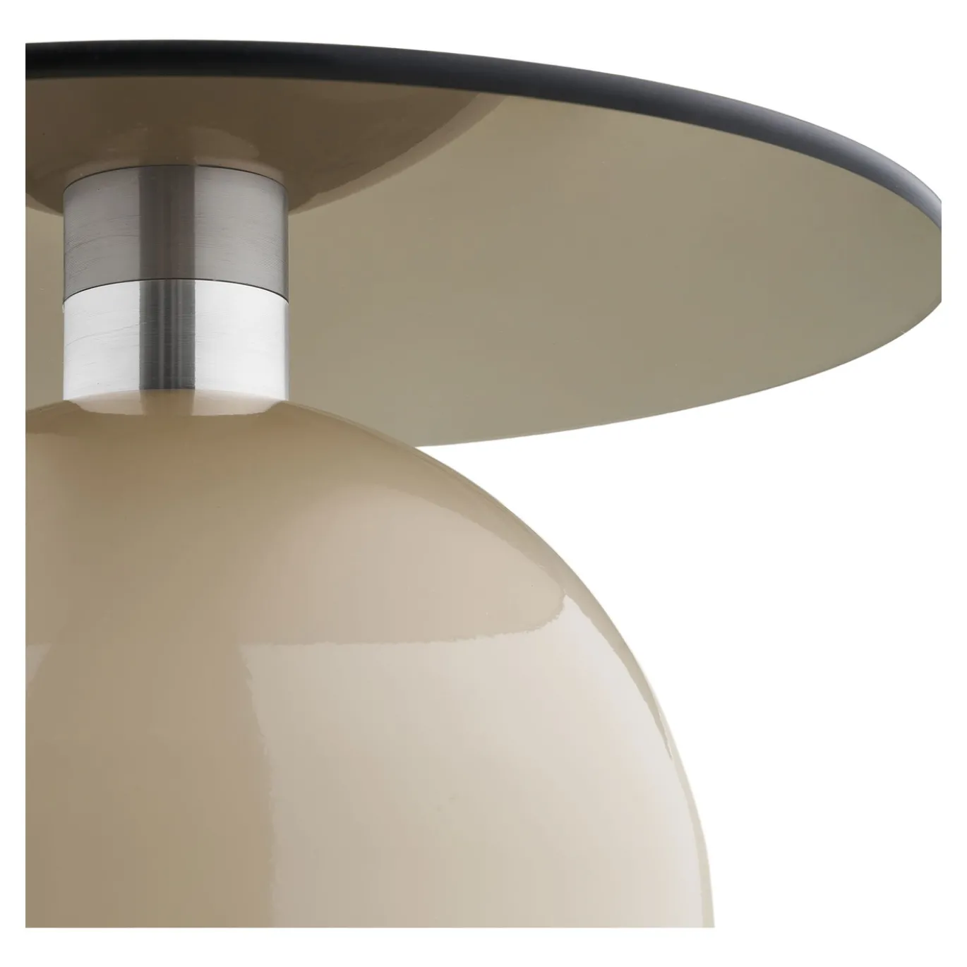 House Nordic Bijzettafel Ravello Grijs/Beige ø40cm