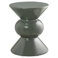 House Nordic Bijzettafel Rosolina Fiberglas Groen ø34cm