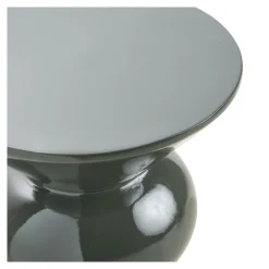 House Nordic Bijzettafel Rosolina Fiberglas Groen ø34cm