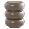 House Nordic Bijzettafel Rosolina Fiberglas Bruin ø35,5cm