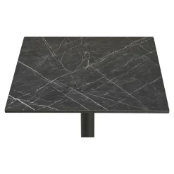 House Nordic Bistrotafel Marmerlook Aluminium 60x60cm