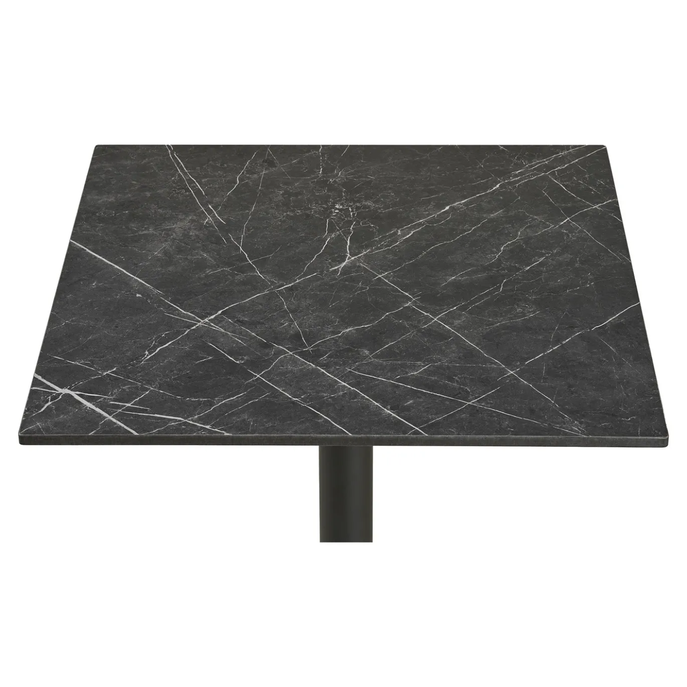 House Nordic Bistrotafel Marmerlook Aluminium 60x60cm