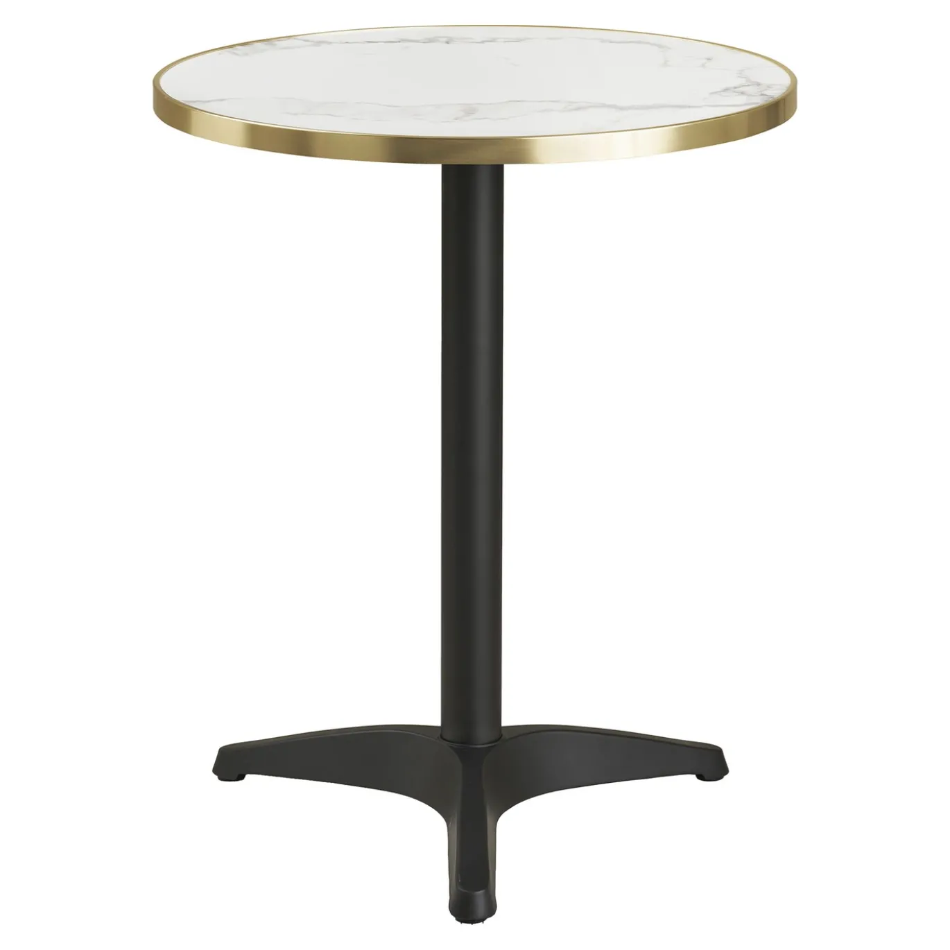 House Nordic Bistrotafel Marmerlook Aluminium ø60cm