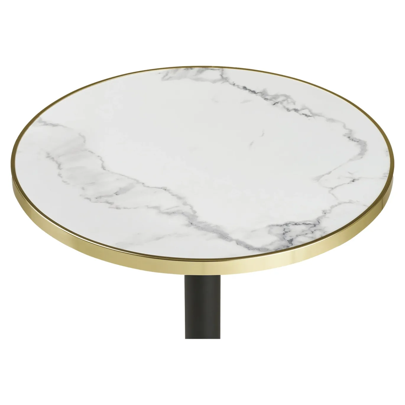 House Nordic Bistrotafel Marmerlook Aluminium ø60cm